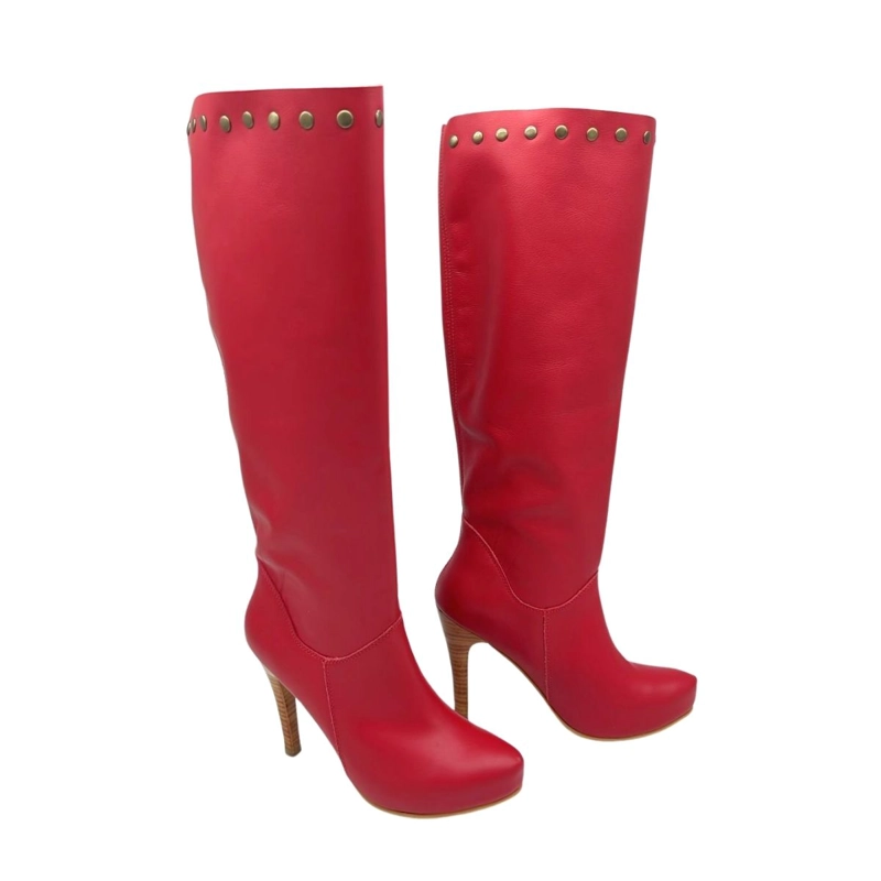 BOTA ANGE TACHAS ROJO PAO PECADOS - 3