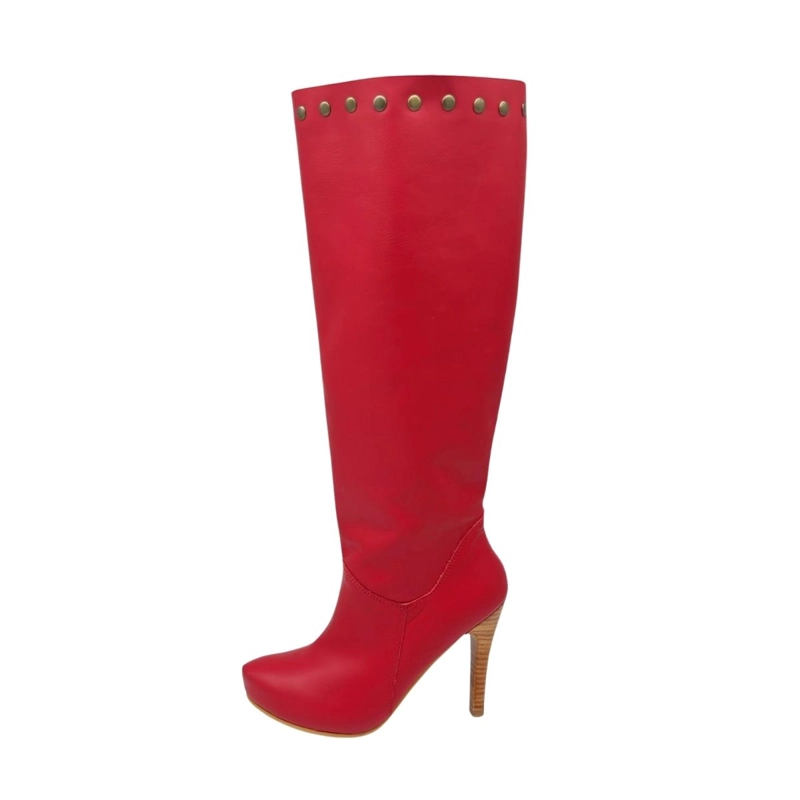 BOTA ANGE TACHAS ROJO PAO PECADOS - 4