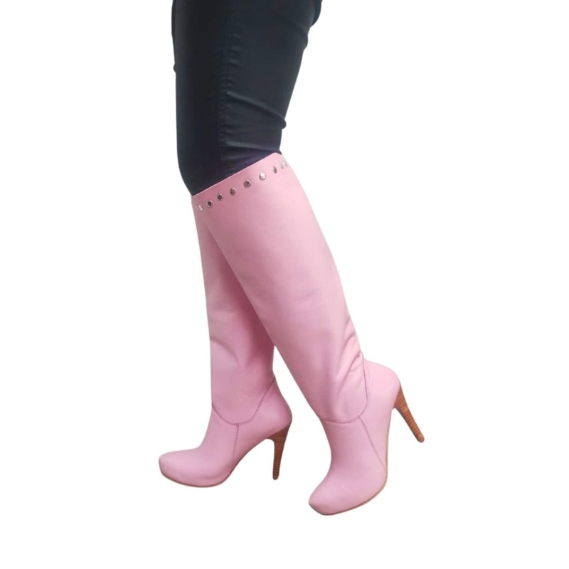 BOTA ANGE TACHAS ROSA PAO PECADOS - 1