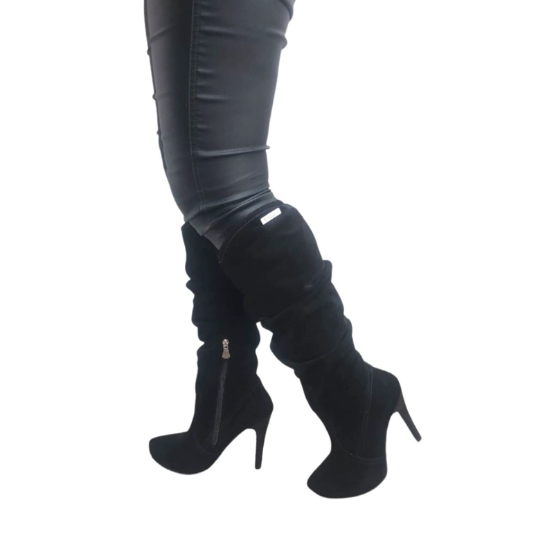 BOTA ANGE ALTA NEGRO PAO PECADOS - 1
