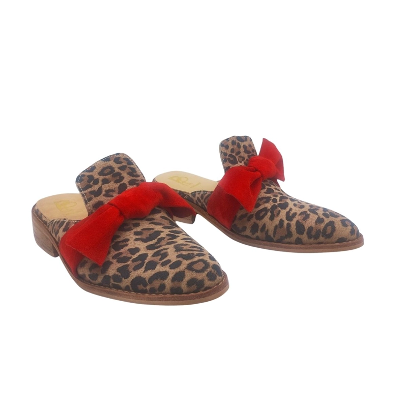 BABUCHA BELLA PRINT LAZO ROJO PAO PECADOS - 3