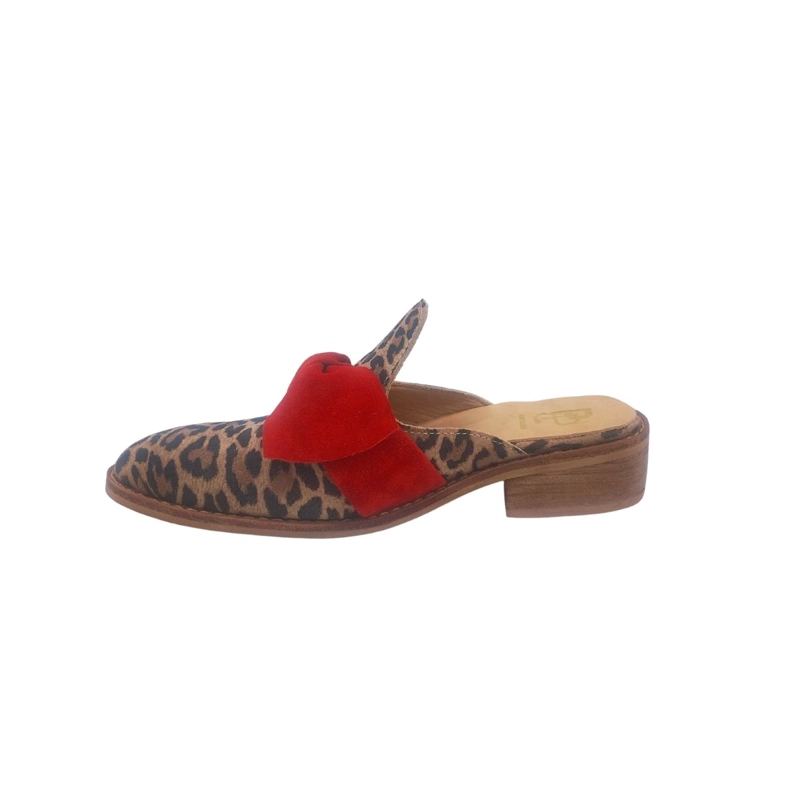 BABUCHA BELLA PRINT LAZO ROJO PAO PECADOS - 4