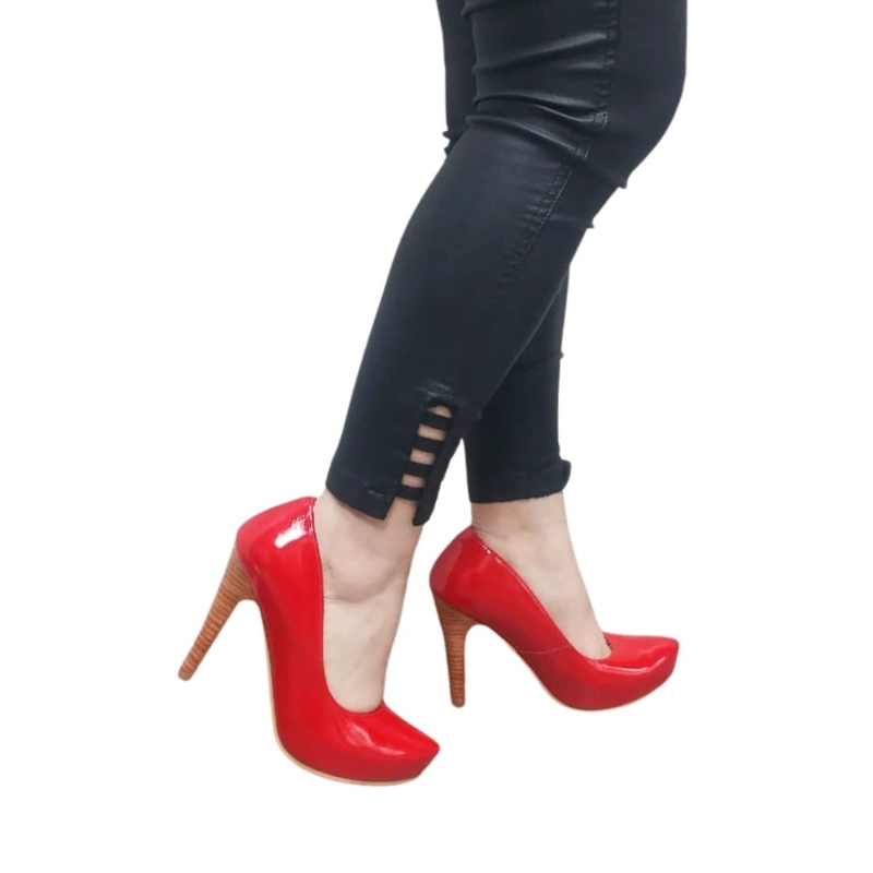 STILETTO MARIA ROJO CHAROL PAO PECADOS - 1