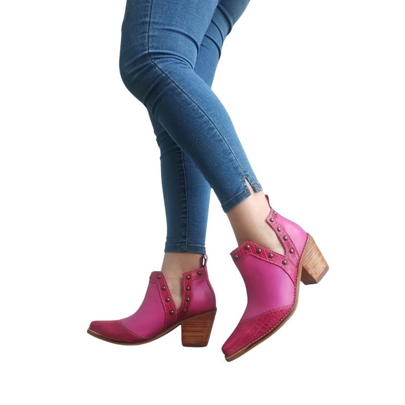 BOTIN ANTONIA FUCSIA PAO PECADOS - 1
