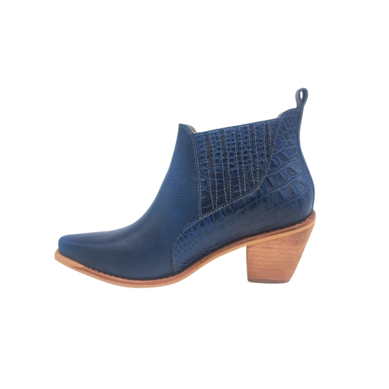 BOTIN MICHELLE AZUL MARINO PAO PECADOS - 4