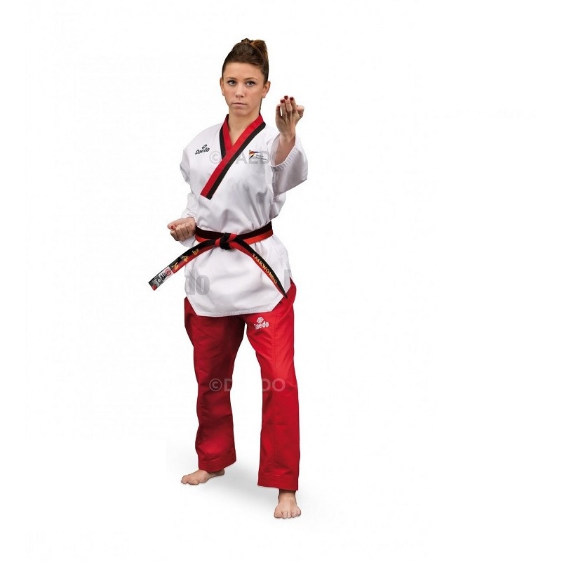 DOBOK DAEDO POOMSAE NIÑA WT - 1