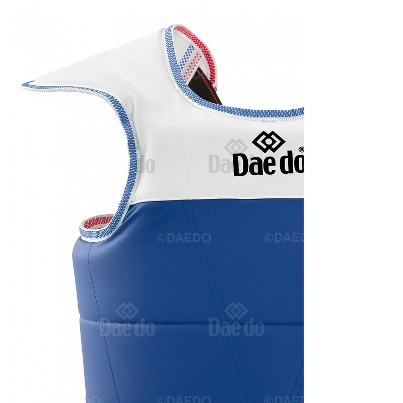 PECHERA TAEKWONDO DAEDO WT OFICIAL REVERSIBLE ROJO/AZUL - 2