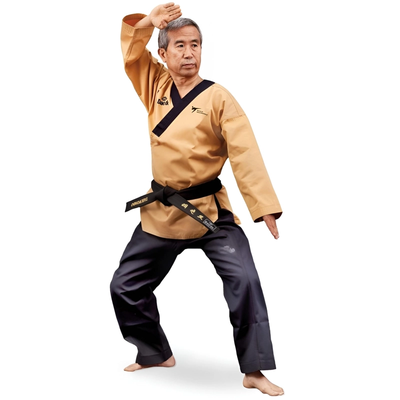 DOBOK DAEDO POOMSAE GRAND MASTER DORADO WT - 1