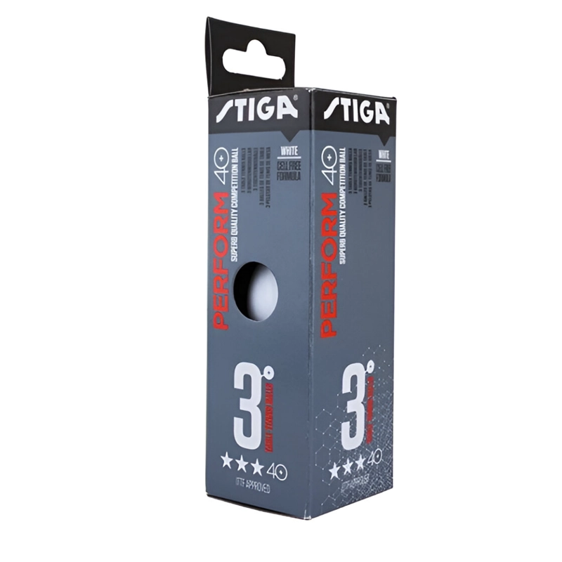 PELOTA TENIS DE MESA STIGA 3 PACK PERFORM 3 STAR - 1