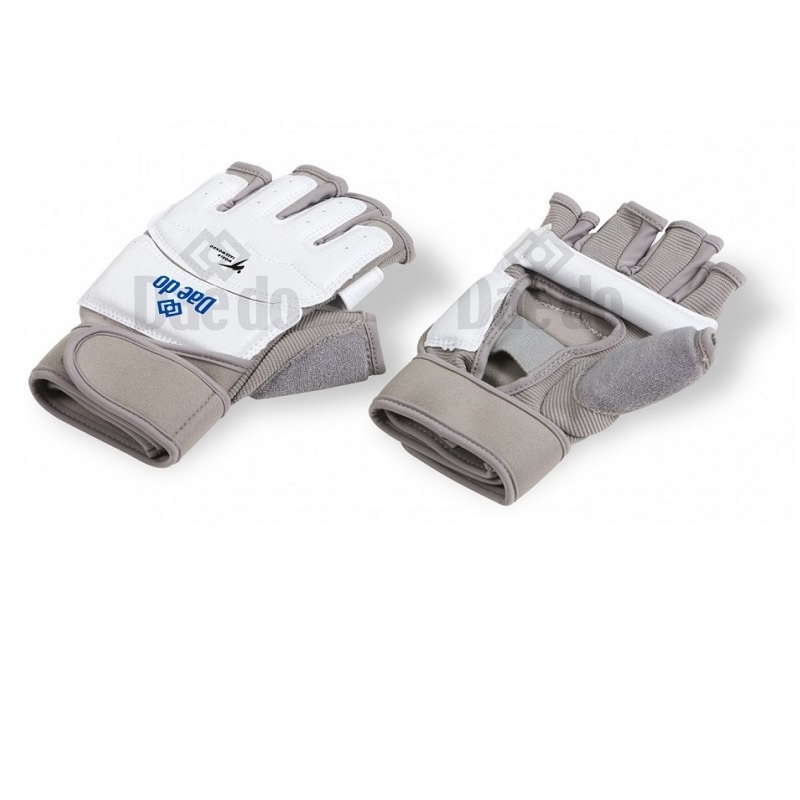 GUANTILLA TAEKWONDO DAEDO WT PROFESIONAL BLANCO/GRIS - 1