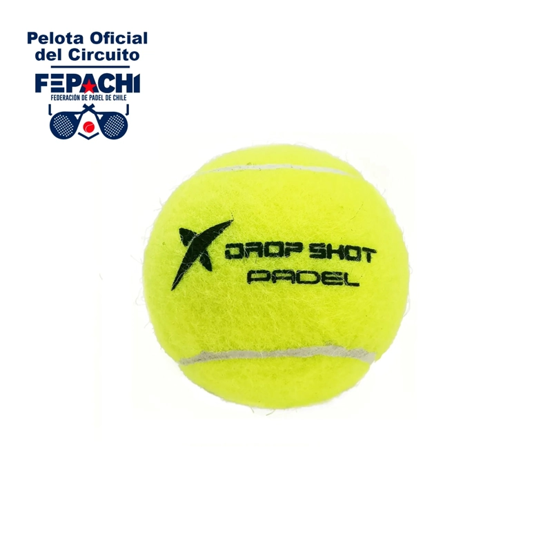 PELOTA DE PADEL DROP SHOT TOURNAMENT X3 - 2
