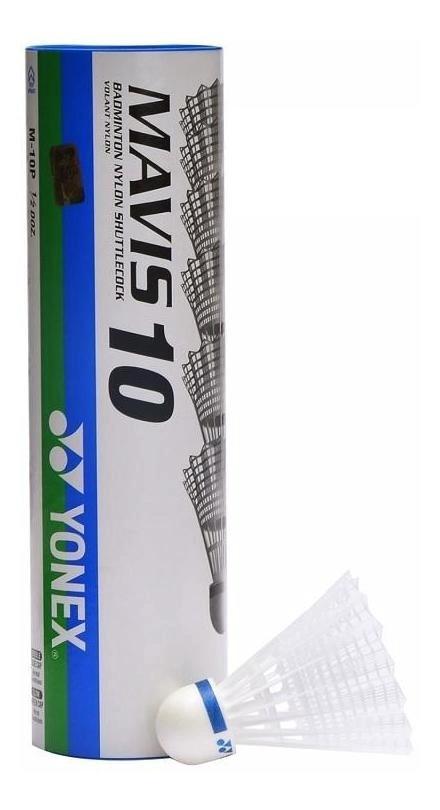 PLUMILLA BADMINTON YONEX MAVIS 10 MEDIUM AZUL - 1