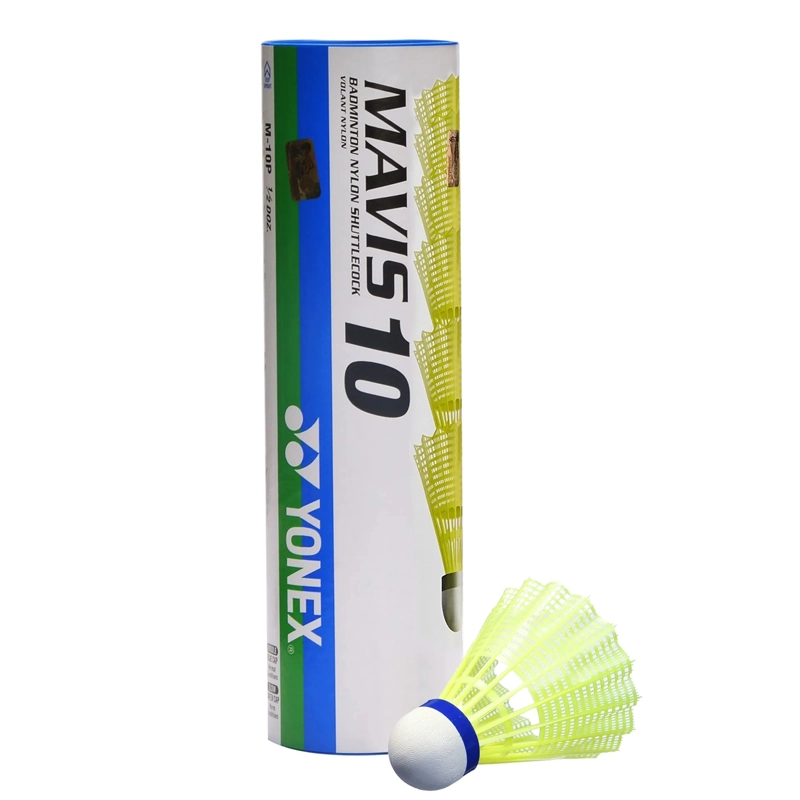 PLUMILLA BADMINTON YONEX MAVIS 10 MEDIUM AMARILLA - 1
