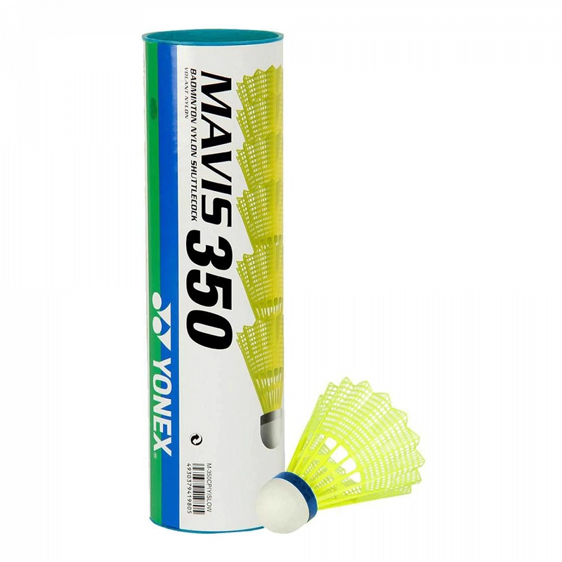 PLUMILLA BÁDMINTON YONEX MAVIS 350 MEDIUM AMARILLA - 1