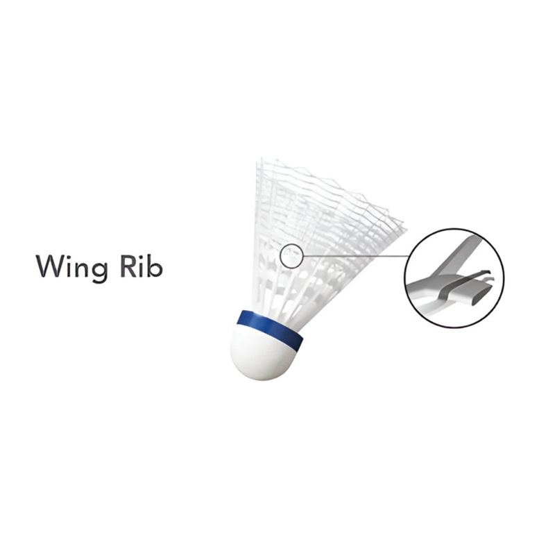 PLUMILLA BADMINTON YONEX MAVIS 600 MEDIUM AZUL - 2