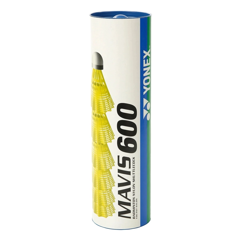 PLUMILLA BADMINTON YONEX MAVIS 600 MEDIUM AMARILLA - 1