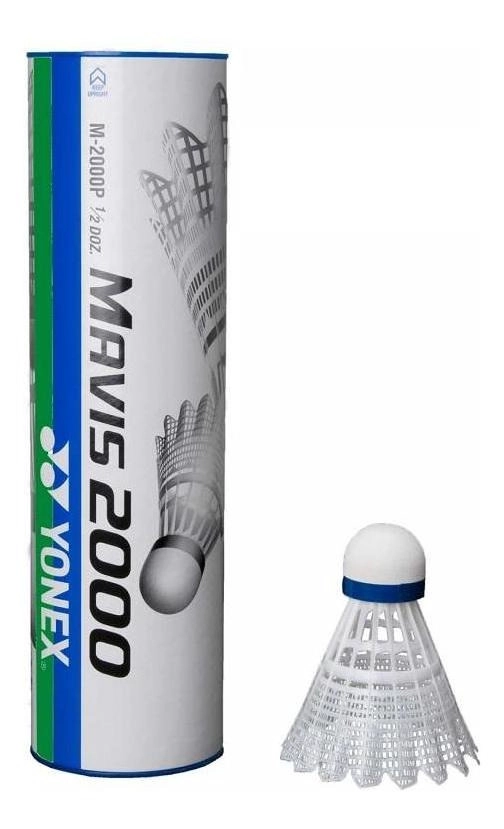 PLUMILLA BADMINTON YONEX MAVIS 2000 MEDIUM AZUL - 1