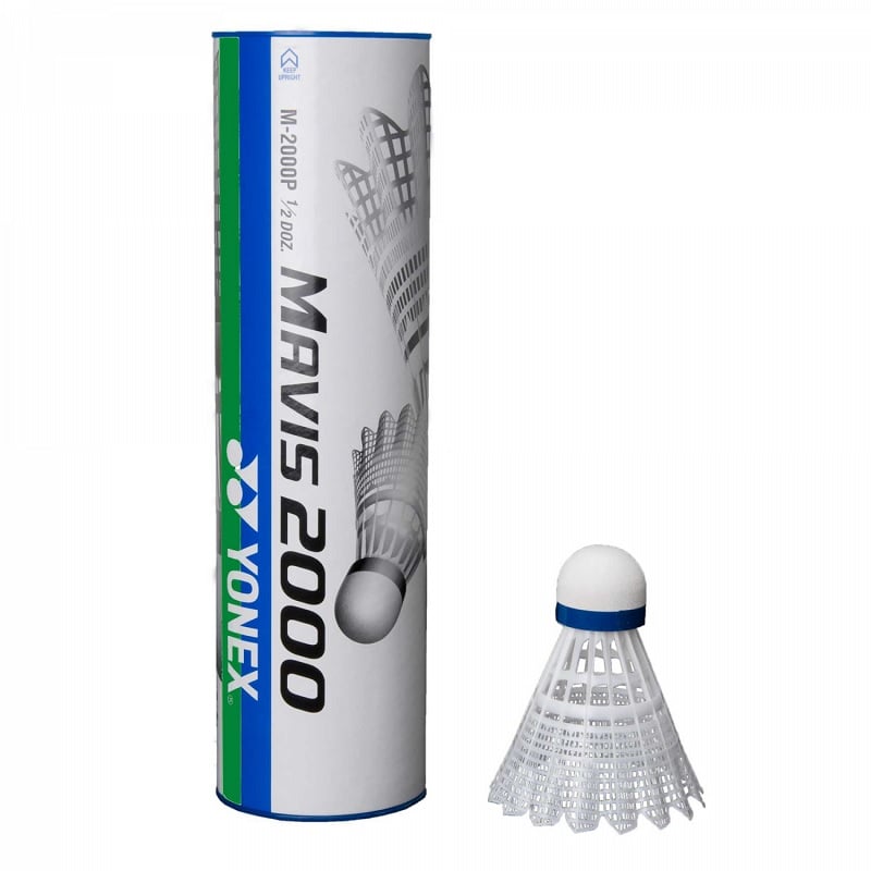 PLUMILLA BÁDMINTON YONEX MAVIS 2000 MEDIUM AZUL - 1