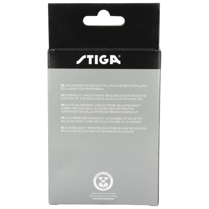 PELOTA TENIS DE MESA STIGA CUP 40+ PACK 6 UNIDADES - 2