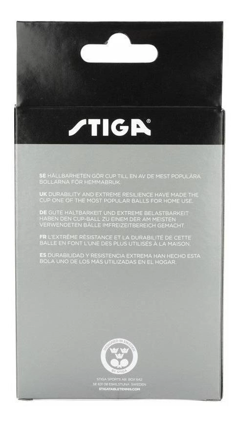 PELOTA TENIS DE MESA STIGA CUP 40+ NARANJA X6 - 2