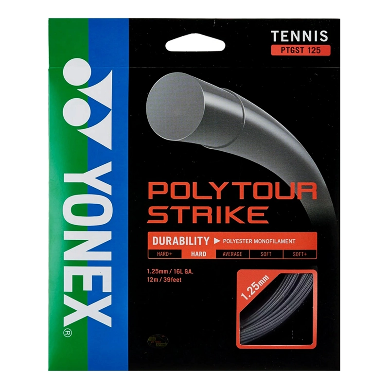 CUERDA DE TENIS YONEX POLYTOUR STRIKE 16L/1.25MM SILVER 12 M - 1