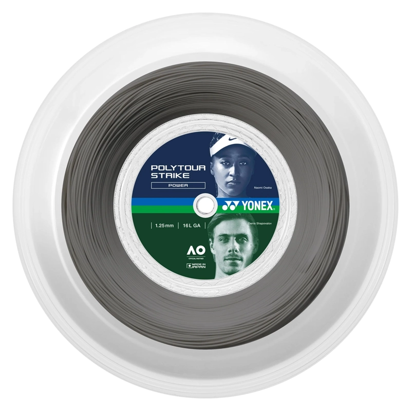 CUERDA DE TENIS YONEX POLY TOUR STRIKE 16L/1.25MM SILVER 200 - 1