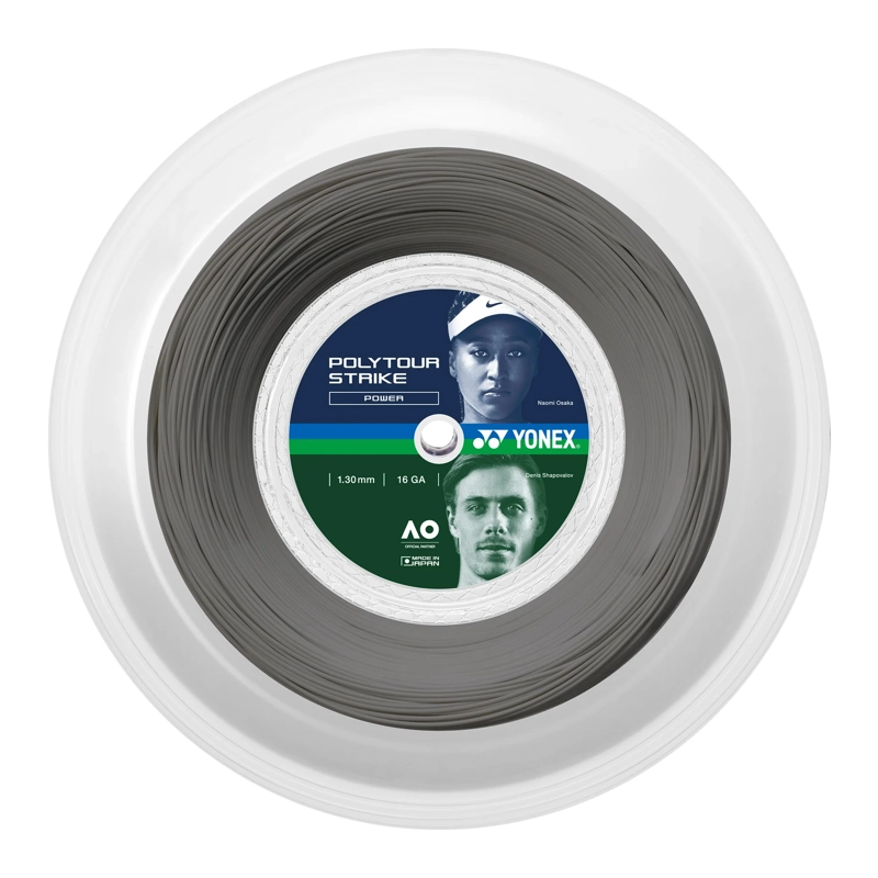 CUERDA DE TENIS YONEX POLY TOUR STRIKE 16L/1.30MM SILVER 200 - 1