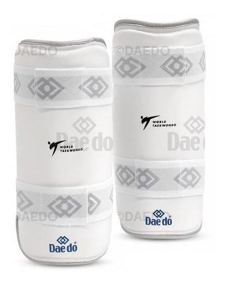 CANILLERA TAEKWONDO DAEDO SILVER WT - 1