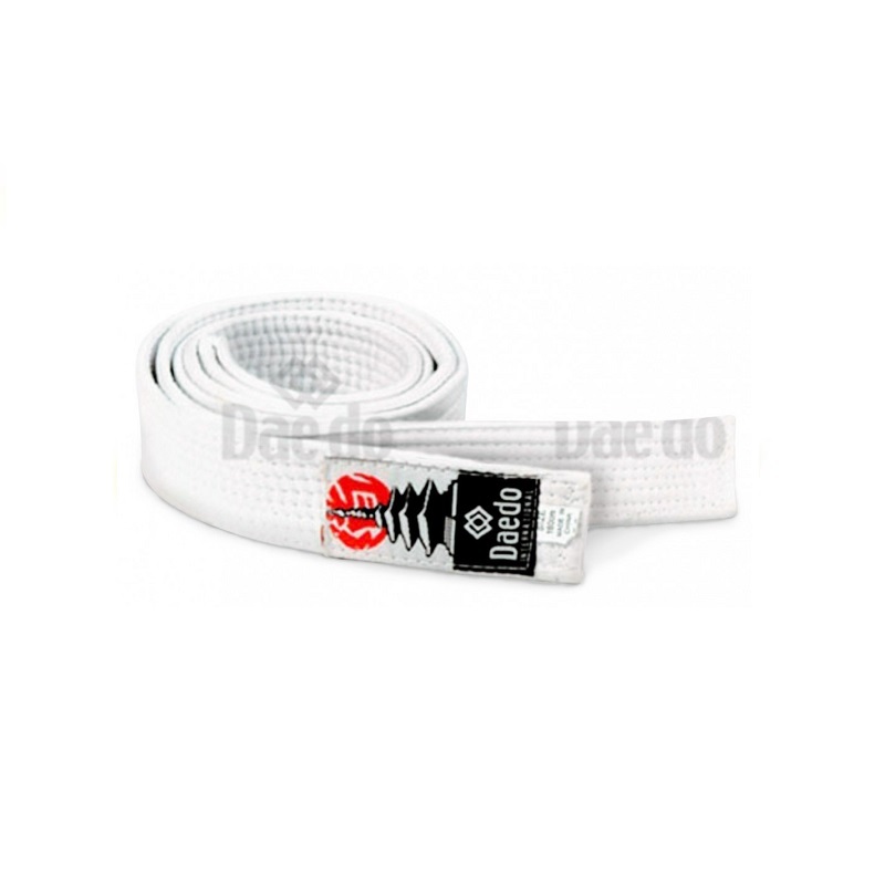 CINTURON ARTES MARCIALES DAEDO ALGODÓN BLANCO 300 CMS. - 1