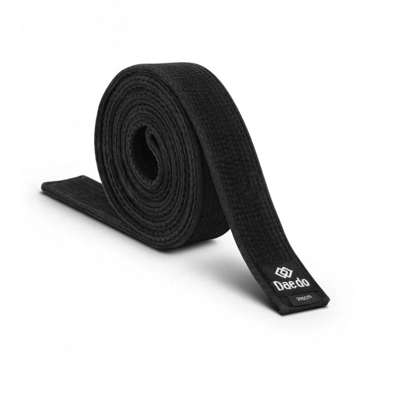 CINTURON DAEDO NEGRO MASTER 5 CMS. X 285 CMS. LARGO - 2