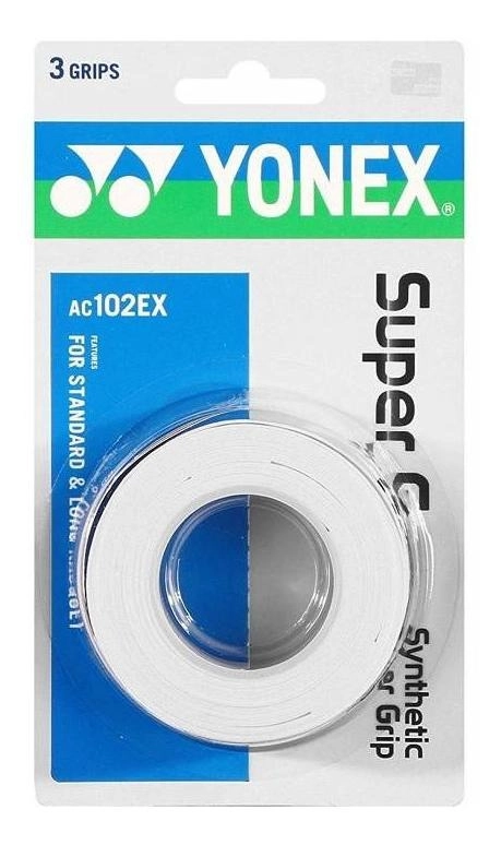 OVERGRIP YONEX SUPER GRAP BLANCO X3 - 1