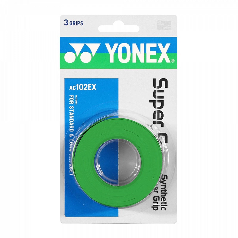 OVERGRIP TENIS YONEX POLIURETANO SUPER GRAP VERDE X3 - 1