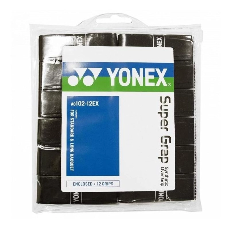 OVERGRIP YONEX SUPER GRAP NEGRO X12 - 1