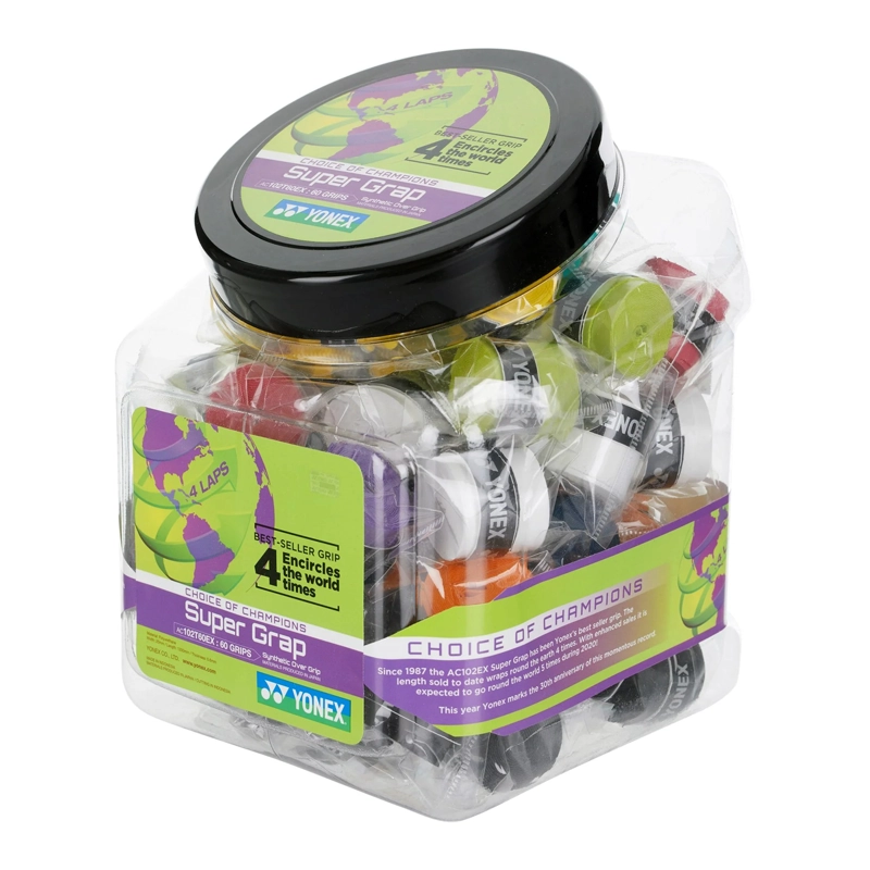 OVERGRIP YONEX SUPER GRAP MULTICOLOR JARRO X60 - 1