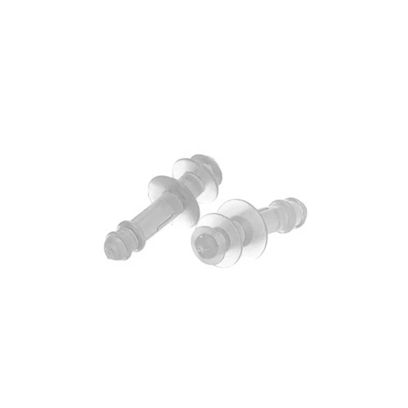 TAPONES DE NATACION SAEKO PVC TRANSPARENTES - 2