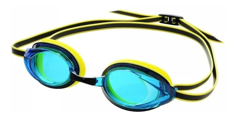 LENTES NATACION SAEKO KA25 VENUS COMPETICION AQUA/YELLOW - 1