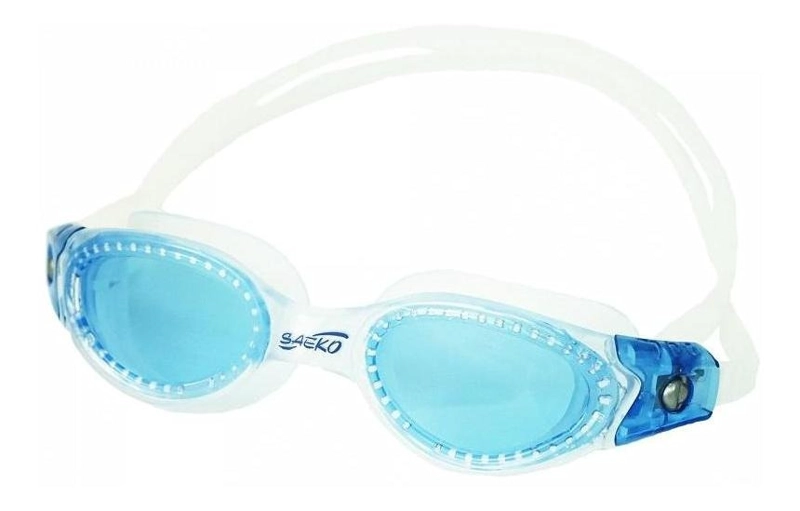 LENTES NATACION SAEKO S52 PACIFIC JUNIOR AZUL - 1
