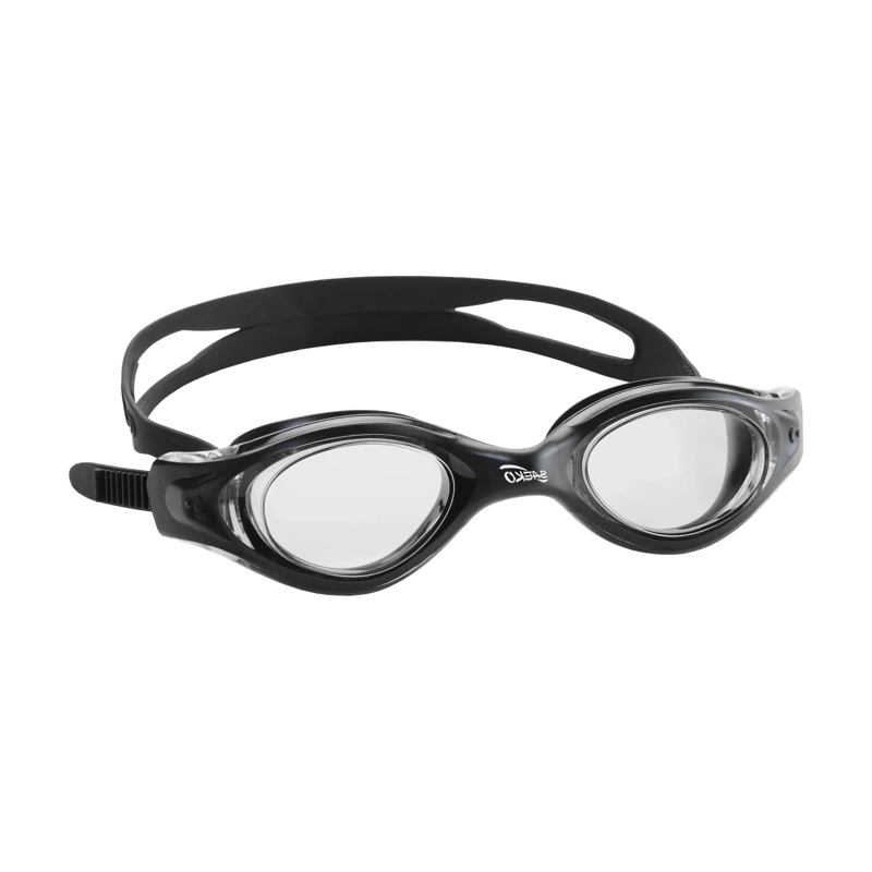 LENTES NATACION SAEKO S43 LEADER NEGRO - 2