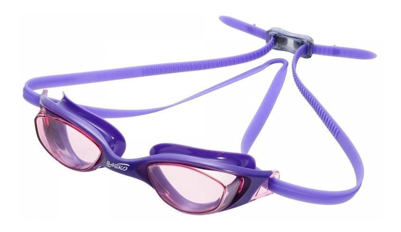 LENTES NATACION SAEKO S67 FALCON PURPURA/ROSA - 1