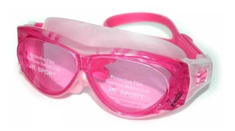 LENTES NATACION SAEKO K6 MARINER JR ROSADO - 1