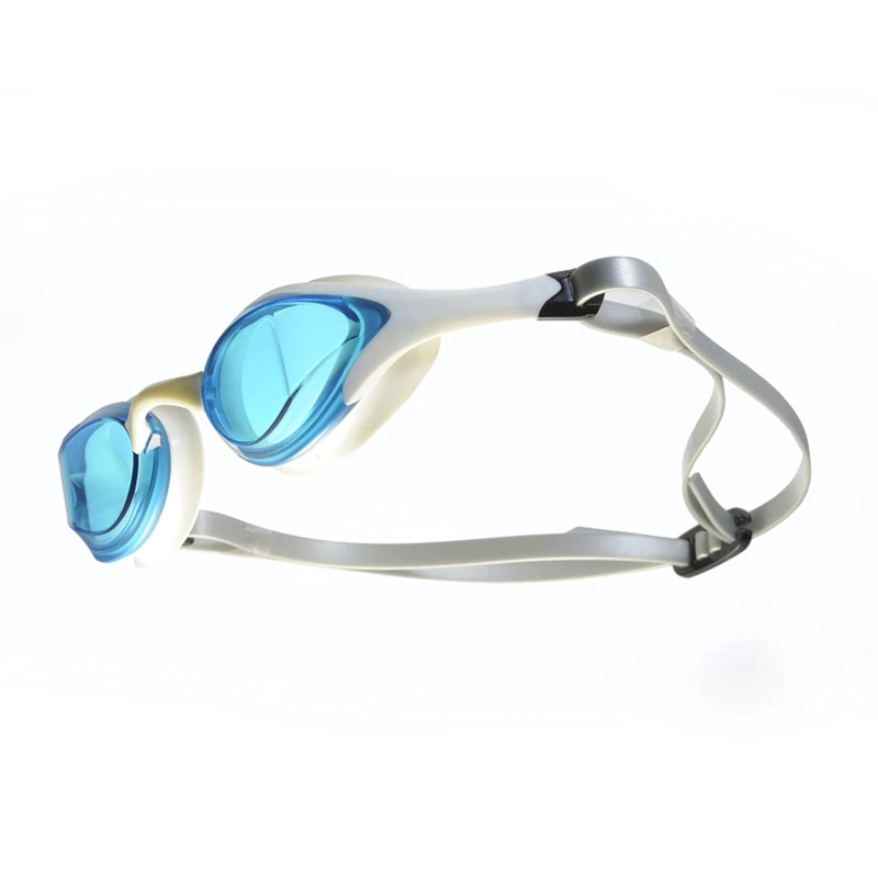 LENTES NATACION SAEKO S58 JET BLANCO/AZUL - 2