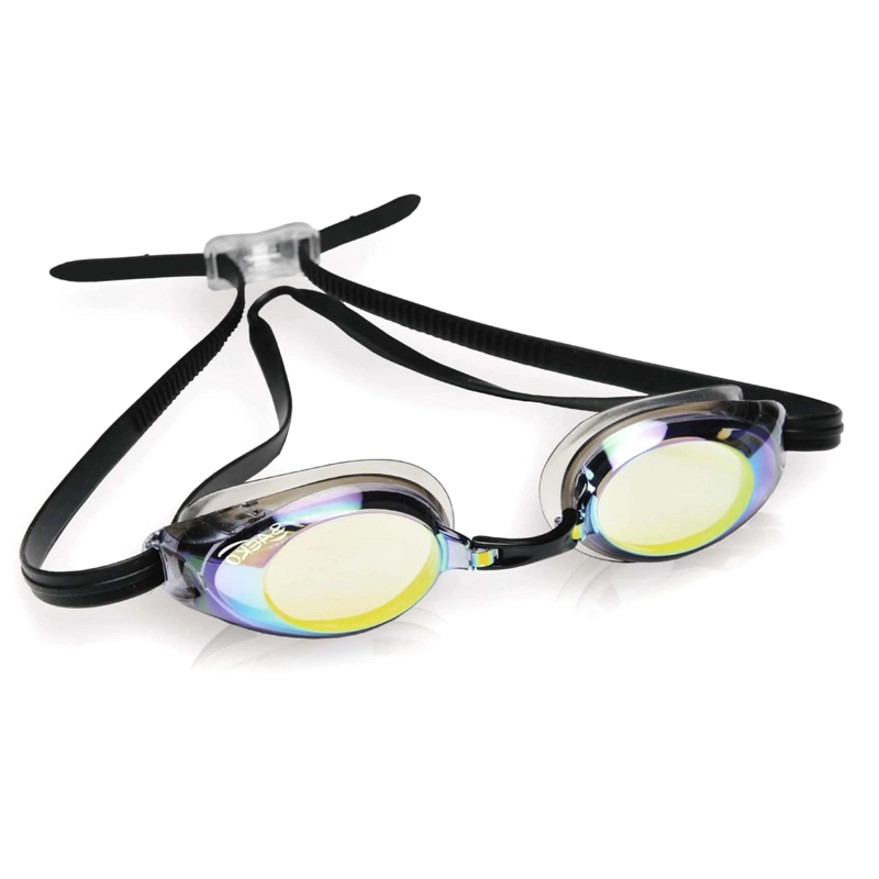 LENTES NATACION SAEKO S14 UV TURBO NEGRO - 2