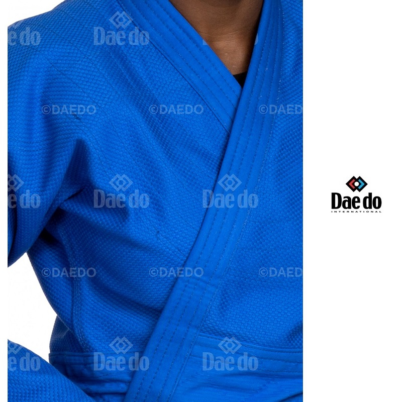 JUDOGI ARTES MARCIALES DAEDO ALGODÓN AZUL IJF PROFESIONAL 750 GRMS. - 3