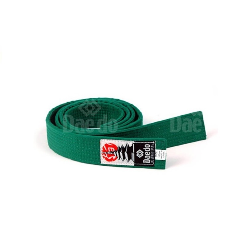 CINTURON ARTES MARCIALES DAEDO ALGODÓN VERDE 245 CMS. - 1