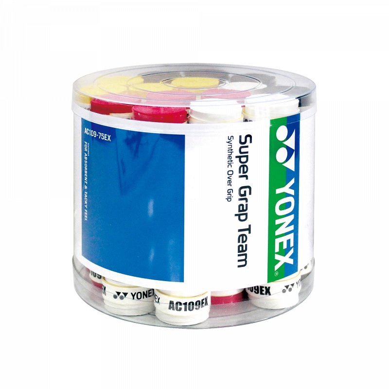 OVERGRIP TENIS YONEX POLIURETANO SUPER GRAP MULTICOLOR JARRO X75 - 1