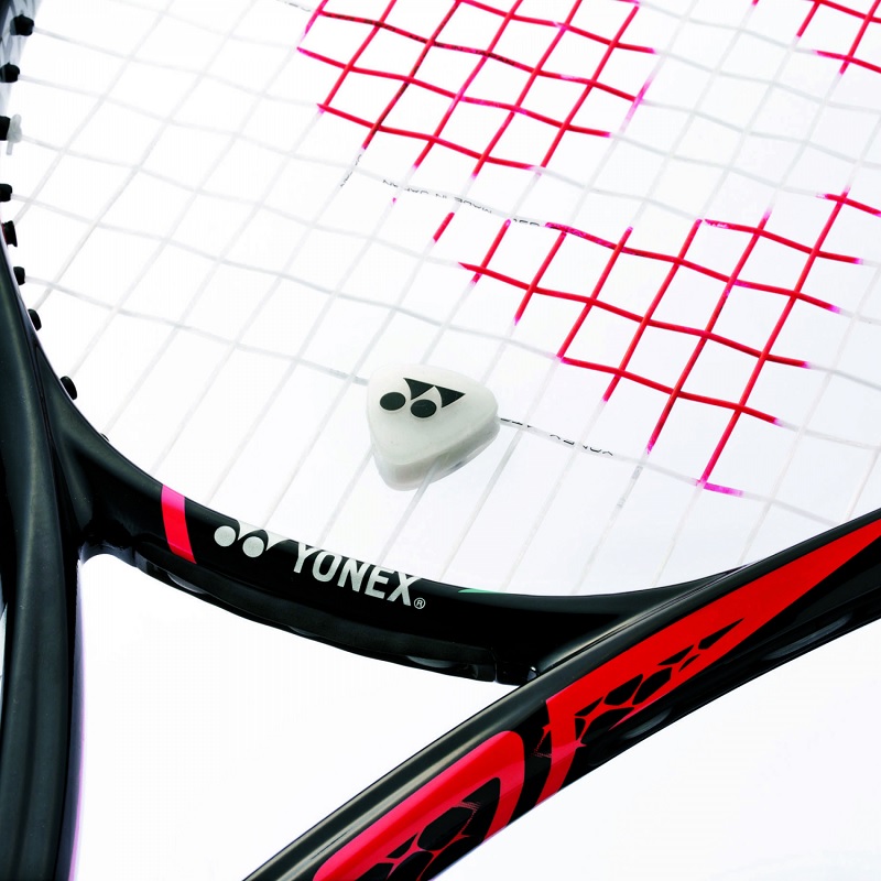 ANTIVIBRADOR TENIS YONEX PVC STOPPER ROJO/ NEGRO - 3