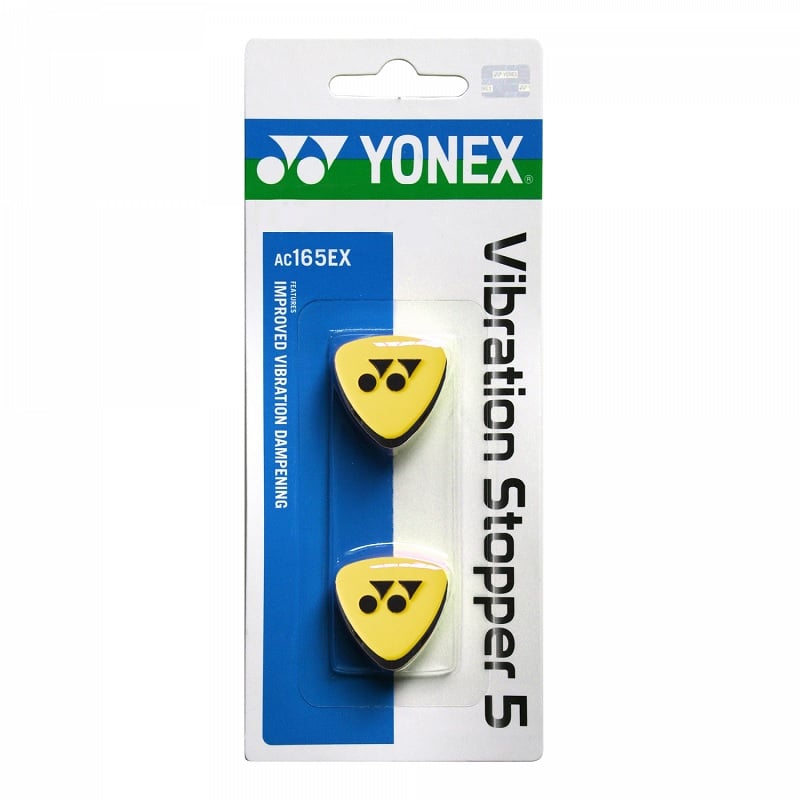 ANTIVIBRADOR TENIS YONEX STOPPER AMARILLO/NEGRO - 1