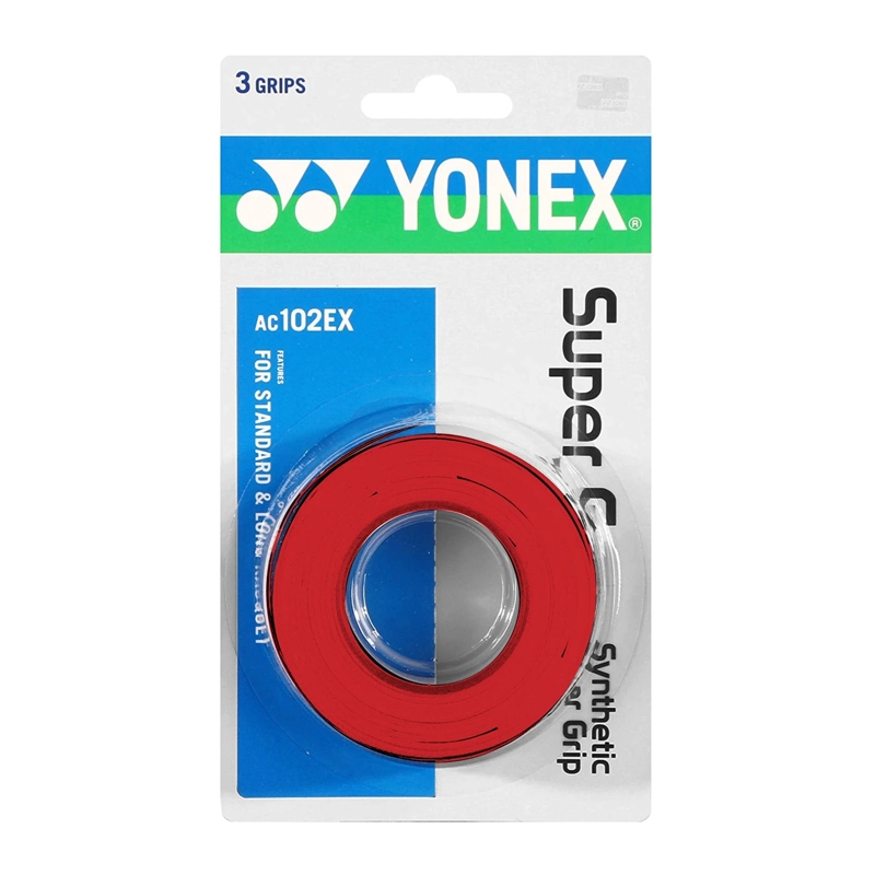 OVERGRIP YONEX SUPER GRAP ROJO X3 - 1