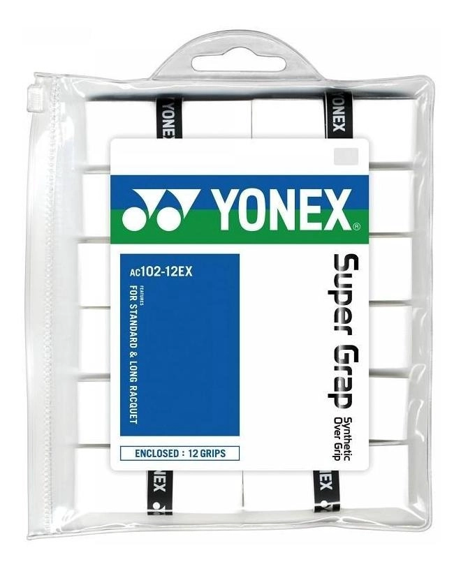 OVERGRIP YONEX SUPER GRAP BLANCO X12 - 1