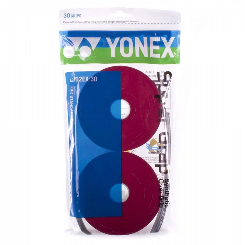 OVERGRIP YONEX SUPER GRAP ROJO X30 - 1
